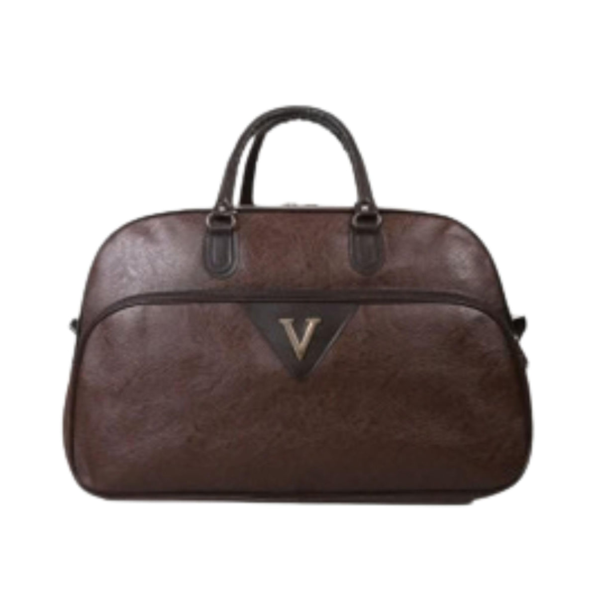 MYMODAGLAM Weekender Duffel Bag – PU Leather Travel Bag, Carry On Overnight Gym Bag for Men & Women