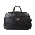 MYMODAGLAM Weekender Duffel Bag – PU Leather Travel Bag, Carry On Overnight Gym Bag for Men & Women