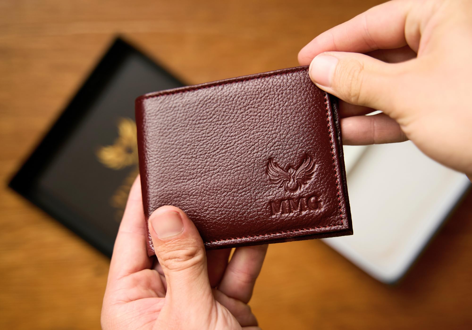 MYMODAGLAM Slim Wallet – Budget-Friendly Everyday Card Holder, Lightweight Minimalist Wallet & Keychain for Men & Women