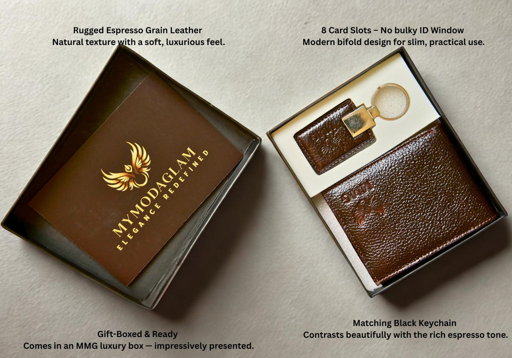 MYMODAGLAM Slim Wallet – Budget-Friendly Everyday Card Holder, Lightweight Minimalist Wallet & Keychain for Men & Women